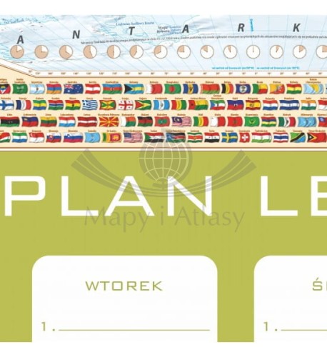ŚWIAT POLITYCZNA PLAN LEKCJI Z MAPĄ