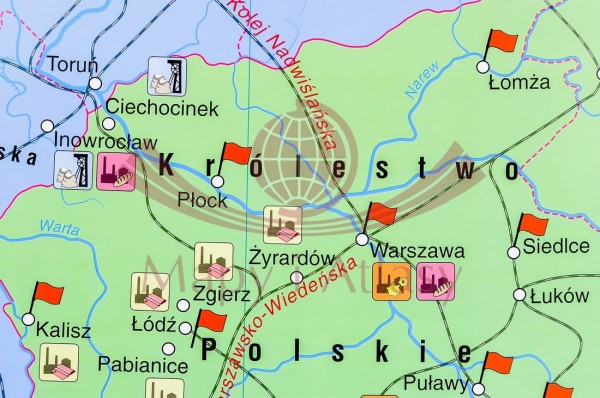 Powstanie styczniowe / Pocztek XX w. na ziemiach polskich. Dwustronna ...