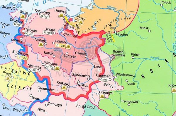 Rzeczpospolita Polska / XII wieków Polski w Europie / Drzewo