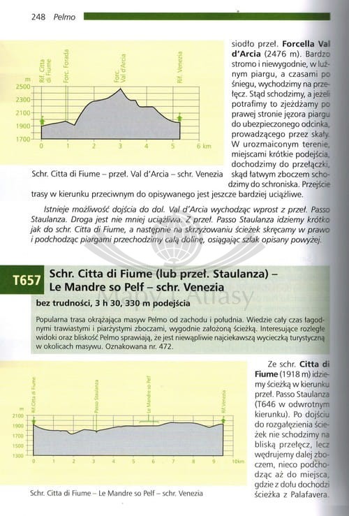 Dolomity. Tom I. Wschód. Przewodnik autorstwa Dariusza Tkaczyka. Przykładowa strona 3
