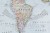 Świat 1:29 786 000. Mapa ścienna polityczna. 125 lat National Geographic. Fragment 1