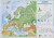 Europa. Mapa polityczna i fizyczna. Podkładka na biurko. Druga strona