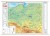Polska 1:500 000. Mapa ścienna fizyczna z elementami ekologii wydawnictwa Meridian