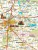 Szlak Piastowski. Poznań-Gniezno-Inowrocław. Mapa turystyczna wydawnictwa Galileos. Fragment 2