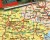 Szlak Piastowski. Poznań-Gniezno-Inowrocław. Mapa turystyczna wydawnictwa Galileos. Zasięg