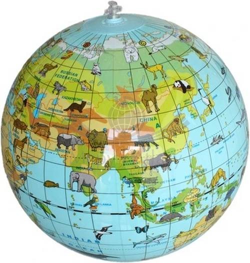 Globus nadmuchiwany Animal 30 cm