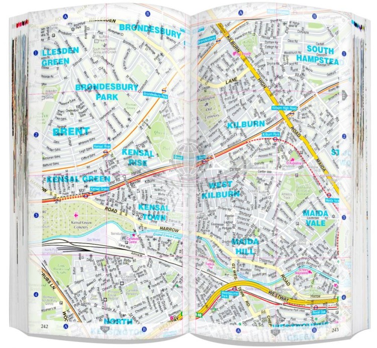 Londyn 3 w 1. Przewodnik, atlas, mapa wydawnictwa ExpressMap. Przykładowe strony 5