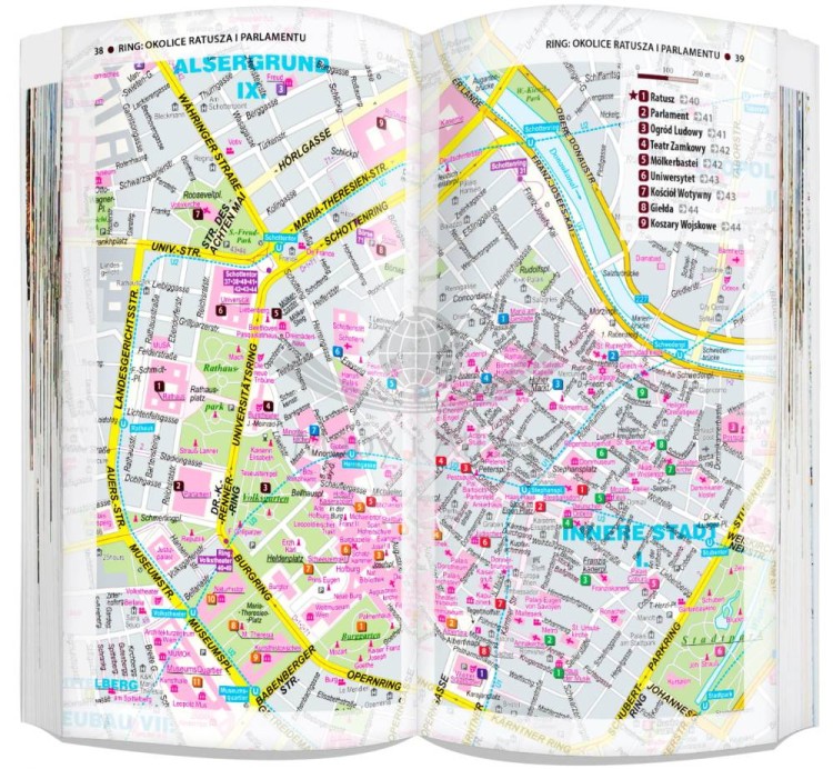 Wiedeń. Przewodnik light + laminowana mapa wydawnictwa ExpressMap. Przykładowe strony 3