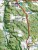 Radew, Jezioro Rosnowskie, Hajka i Kamienne 1:75 000. Laminowana mapa turystyczna wydawnictwa EKO-MAP. Fragment 1