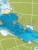 Radew, Jezioro Rosnowskie, Hajka i Kamienne 1:75 000. Laminowana mapa turystyczna wydawnictwa EKO-MAP. Fragment 3