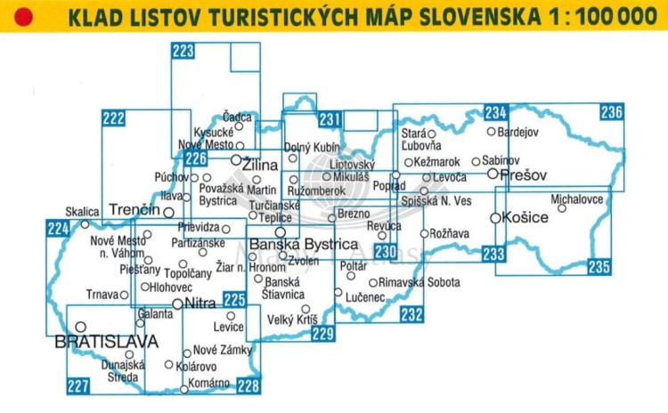 Wysokie Tatry. Liptów, Orawa. Mapa turystyczna 231 wydawnictwa Shocart. Pozostałe publikacje