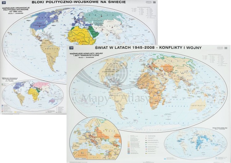 Świat w latach 1945-2008 - konflikty i wojny. Bloki polityczno-wojskowe na świecie (0).JPG