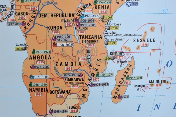 Świat w latach 1945-2008 - konflikty i wojny. Bloki polityczno-wojskowe na świecie (22).JPG