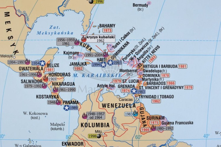 Świat w latach 1945-2008 - konflikty i wojny. Bloki polityczno-wojskowe na świecie (26).JPG