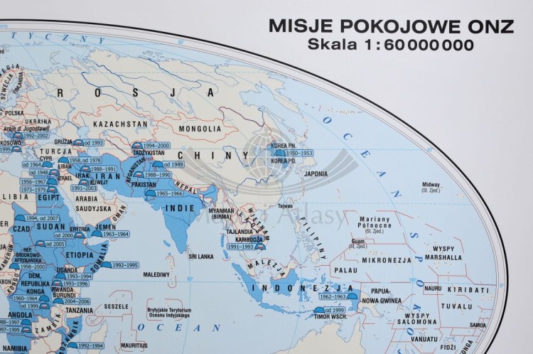 Świat w latach 1945-2008 - konflikty i wojny. Bloki polityczno-wojskowe na świecie (32).JPG