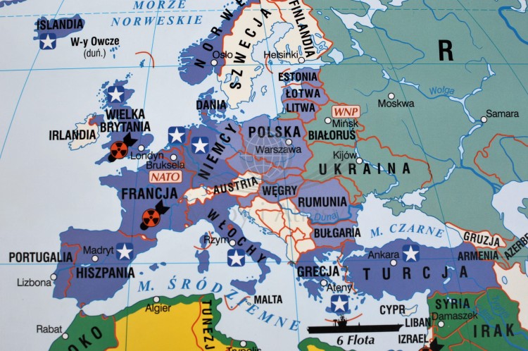 Świat w latach 1945-2008 - konflikty i wojny. Bloki polityczno-wojskowe na świecie (2).JPG