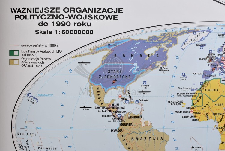 Świat w latach 1945-2008 - konflikty i wojny. Bloki polityczno-wojskowe na świecie (14).JPG