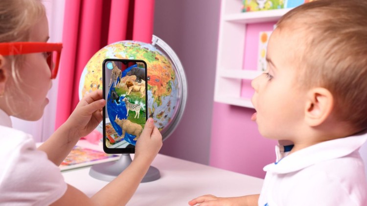 Aplikacja Multi Globe AR - przykład zastosowania 1