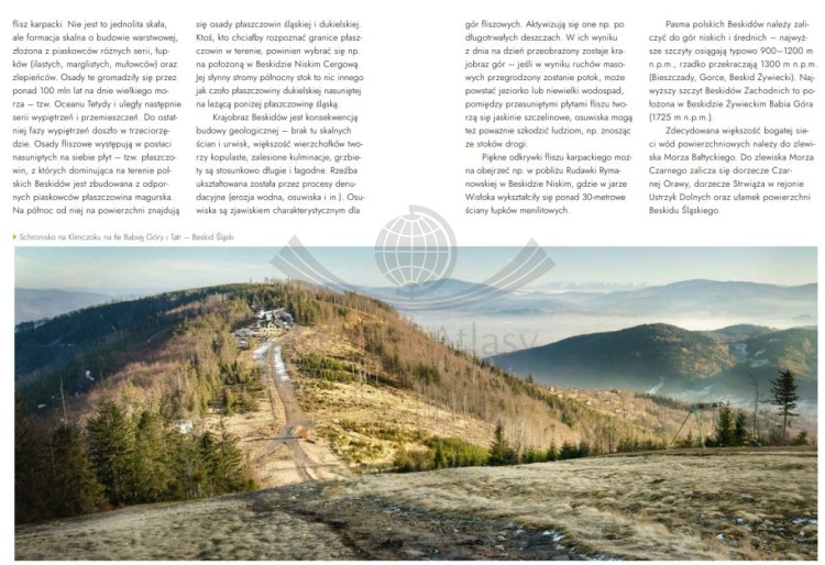 Beskidy. 40 najpiękniejszych szlaków na weekend. Przewodnik wydawnictwa Bezdroża. Przykładowe strony 1