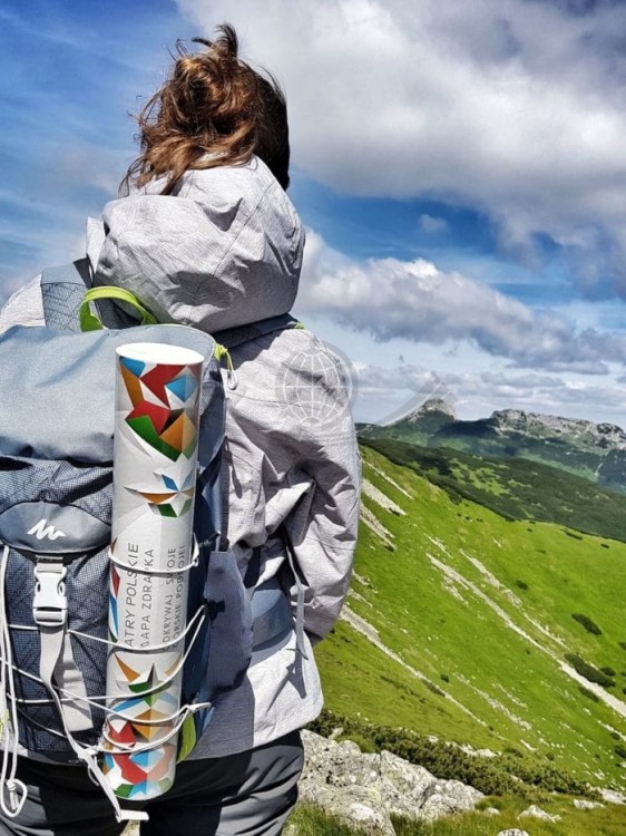Tatry Polskie. Mapa zdrapka. NaGrani
