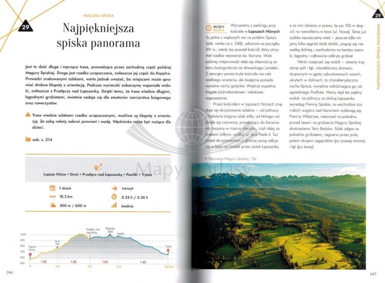 Góry Polski. 43 nieoczywiste trasy na jeden i na kilka dni. Przewodnik wydawnictwa Bezdroża. Przykładowe strony 5