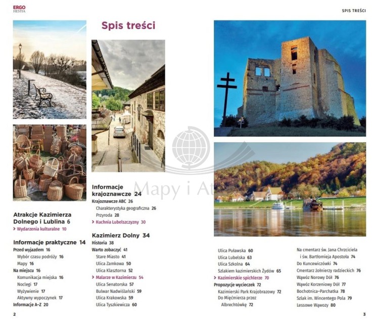Kazimierz Dolny, Lublin i okolice. Przewodnik travelbook wydawnictwa Bezdroża. Spis treści 1