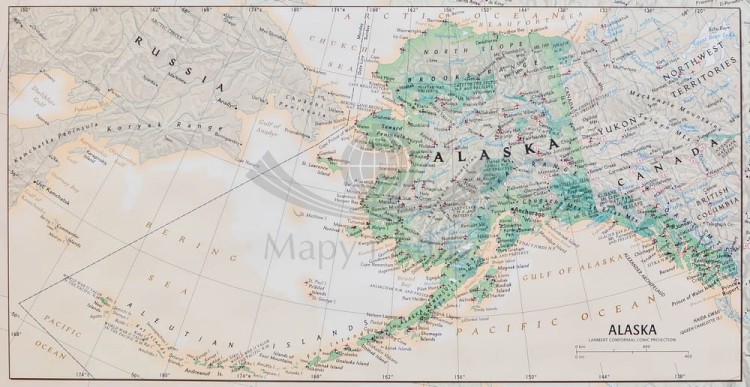 Stany Zjednoczone / USA. Mapa ścienna ekskluzywna. Wydawnictwo: National Geographic. Fragment 8