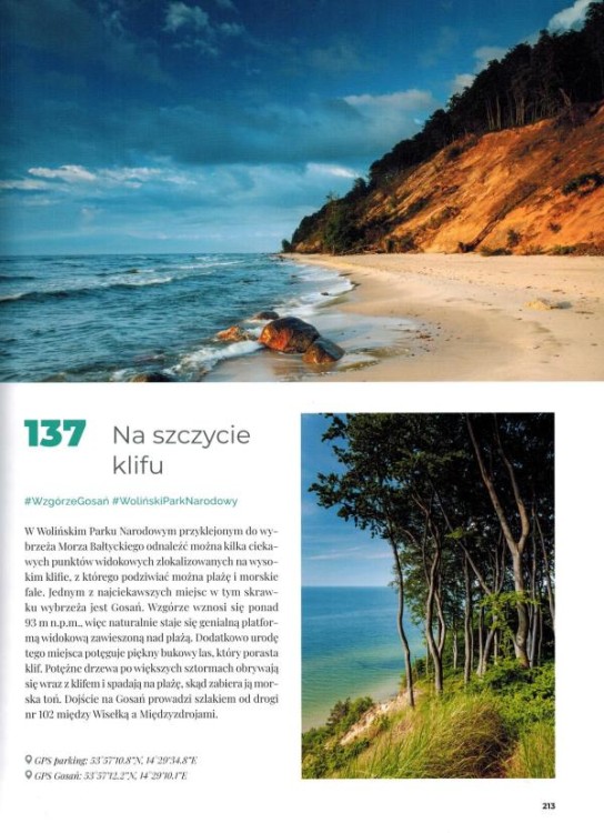 Polska. Cuda natury. Album wydawnictwa Pascal. Przykładowa strona 2