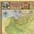 Rzeczpospolita Polska 1918-1939. Mapa ścienna ozdobna. Pergamena . Fragment 1