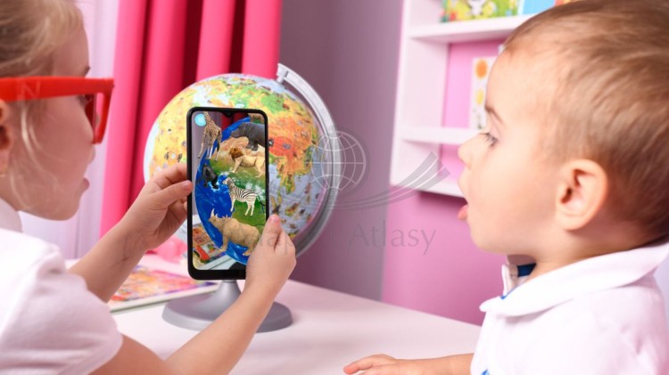 Aplikacja Multi Globe AR - przykład zastosowania 1