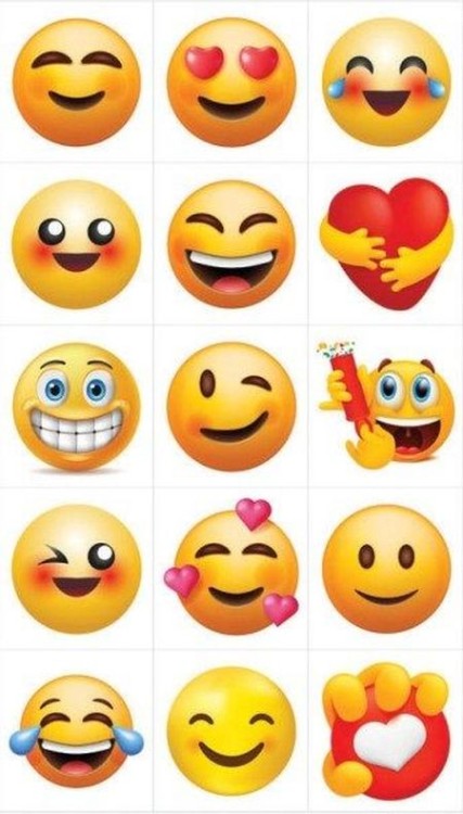 Emotikony. Naklejki. Jako