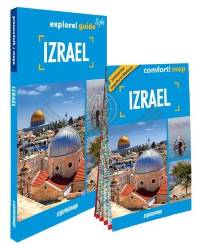 Izrael. Przewodnik light + laminowana mapa wydawnictwa ExpressMap. Okładka