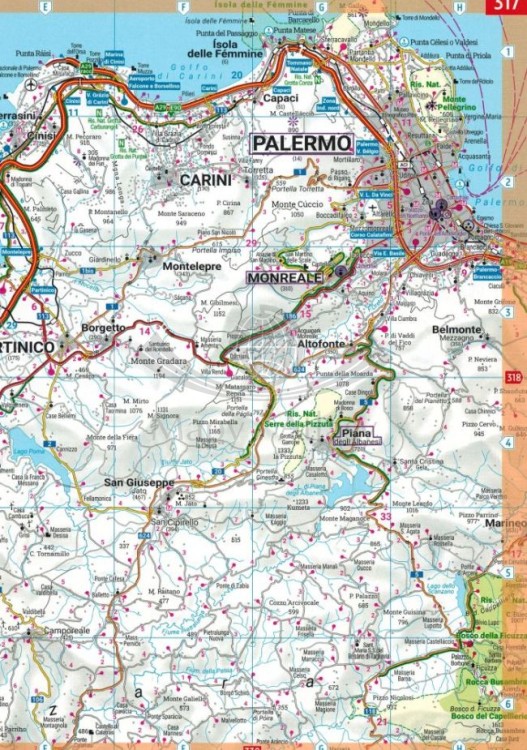Włochy 1:150 000. Atlas samochodowo-turystyczny wydawnictwa Freytag & Berndt. Arkusz 3