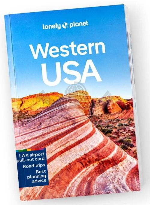 USA zachód / Western USA. Przewodnik wydawnictwa Lonely Planet. Okładka