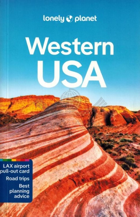 USA zachód / Western USA. Przewodnik wydawnictwa Lonely Planet. Okładka 2