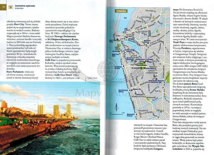Sri Lanka. Przewodnik z mapą. Złota Seria wydawnictwa Pascal GOLD. Przykładowe strony 2