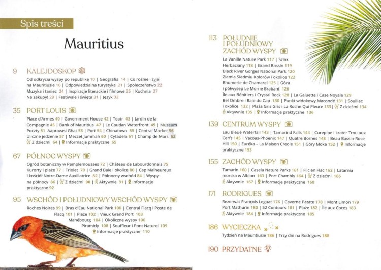 Mauritius i Seszele. Przewodnik z mapą. Złota Seria wydawnictwa Pascal GOLD. Spis treści 1