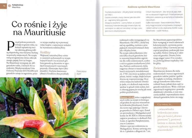 Mauritius i Seszele. Przewodnik z mapą. Złota Seria wydawnictwa Pascal GOLD. Przykładowe strony 1