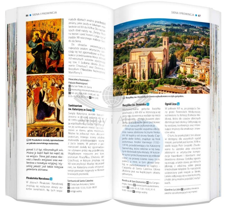 Toskania. Przewodnik light + laminowana mapa wydawnictwa ExpressMap. Przykładowe strony 4