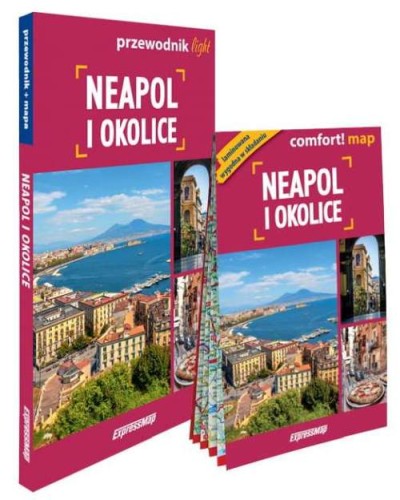 Neapol i okolice. Przewodnik light + laminowana mapa wydawnictwa ExpressMap. Okładka