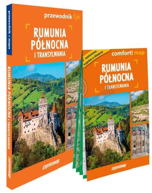 Rumunia Północna i Transylwania. Przewodnik light + laminowana mapa wydawnictwa ExpressMap. Okładka
