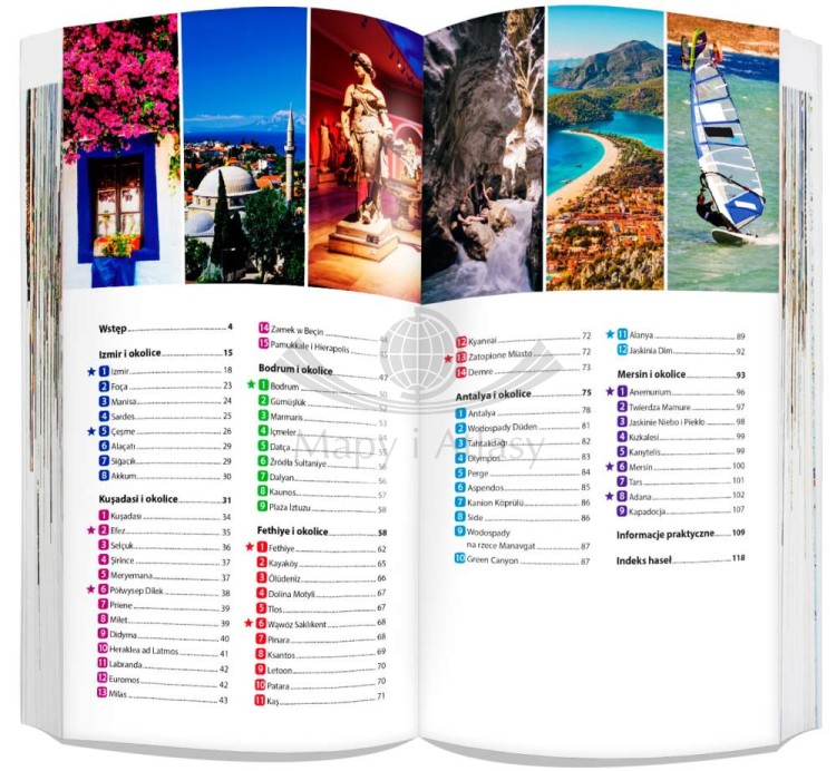 Turcja. Przewodnik light + laminowana mapa wydawnictwa ExpressMap. Spis treści