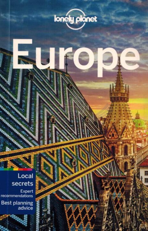 Europa / Europe. Przewodnik wydawnictwa Lonely Planet. Okładka