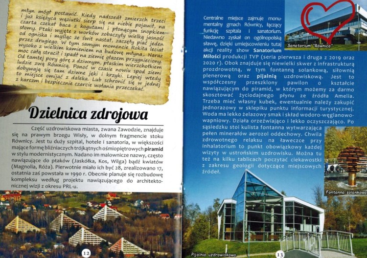 Ustroń. Przewodnik po atrakcjach z mapami wydawnictwa Compass. Przykładowe strony 2