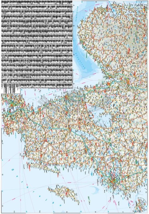 Szwecja i Norwegia południowa 1:875 000. Wodoodporna mapa samochodowo-turystyczna wydawnictwa Reise Know-How. Druga strona