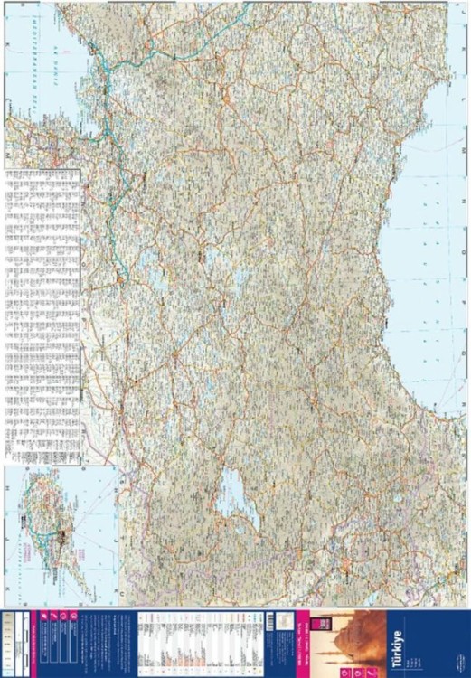 Turcja 1:1 100 000. Wodoodporna mapa samochodowo-turystyczna wydawnictwa Reise Know-How. Pierwsza strona