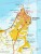 Rodos 1:80 000. Wodoodporna mapa samochodowo-turystyczna wydawnictwa Reise Know-How. Fragment 1