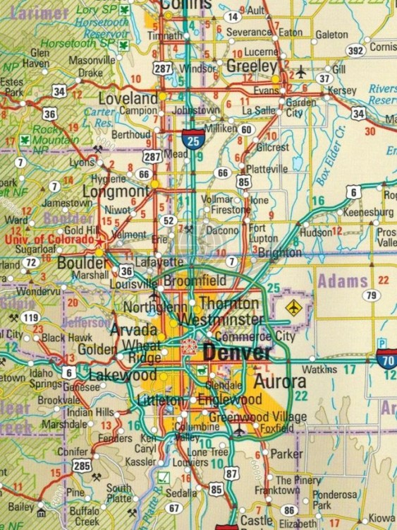 USA, część południowo-zachodnia 1:1 250 000. Wodoodporna mapa samochodowo-turystyczna /7/ wydawnictwa Reise Know-How. Fragment 1