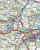 Górna Austria / Oberosterreich 1:150 000. Mapa samochodowo-turystyczna wydawnictwa Freytag & Berndt. Fragment 2