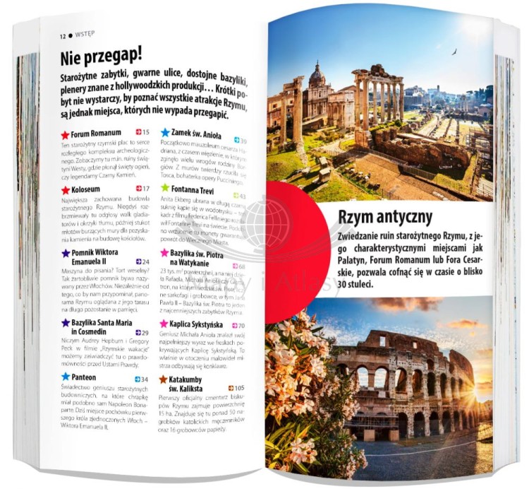 Rzym i Watykan. Przewodnik light + laminowana mapa wydawnictwa ExpressMap. Przykładowe strony 2
